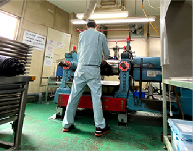 ロール作業(分出し)